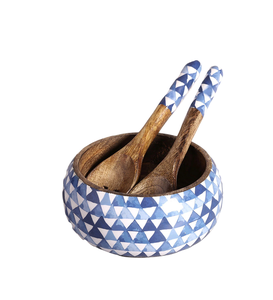 Juego de Cubiertos de Madera Ecológicos de Estilo Industrial con Recubrimiento de Resina, Aptos para Lavavajillas - Product Image 4