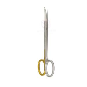 Professional Curved <b>Blade</b> Dental Gum Scissors | JIMED <b>SURGICAL</b> German Stainless Steel Manual <b>Surgical</b> Precision Tool CE - Product Image 1