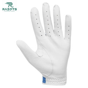 Gants de golf en cuir Cabretta sur mesure pour hommes et femmes de différentes couleurs OEM Sports Gear pour les mains - Product Image 3