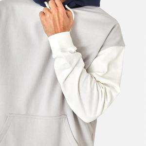 Ensemble de survêtements d'hiver respirants personnalisés pour hommes, sweat à capuche deux pièces coupe-vent en polaire, coton polyester de coupe régulière - Product Image 6