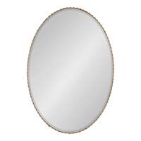 Miroir mural ovale décoratif en bois, cadre en bois vintage, miroir d'appoint rustique, style campagnard français, pour entrée, salle de bain, hôtel