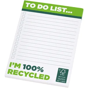 A6 Desk-Mate Sustainable Memo Pads Eco-Friendly <b>Notepads</b> for Effective Merchandising - Product Image 1
