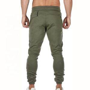 Wholesale Casual <b>Gym</b> Slim Fit Plain Drawstring <b>Mens</b> <b>Jogger</b> With Zipper Pocket Cotton Polyester Workout <b>Jogger</b> Pants - Product Image 2
