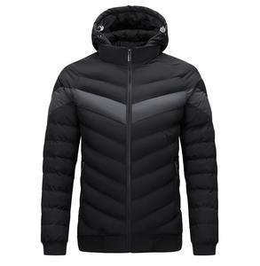 Veste matelassée légère surdimensionnée pour homme, design personnalisé, dernière tendance, col montant, chauffante, vêtements d'hiver, vente en gros 2026 - Product Image 1