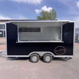 Remolque de Comida Rápida Móvil Estándar para Café y Dulces, de Aluminio y Fibra de Vidrio - Product Image 5