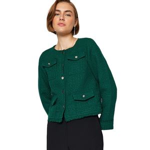Nouveauté, veste pour femmes, design streetwear personnalisé OEM, plusieurs poches, haute qualité, vêtements d'hiver, veste tendance - Product Image 1