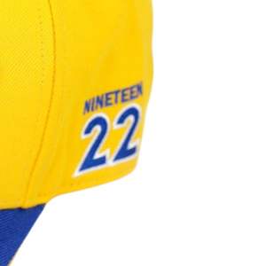 Sigma Gamma Rho SGRho Sorority Cap Royal Blue Gold 20 Lana 80 Acrílico Letras griegas Bordado Front Back Sombrero ajustable - Product Image 3