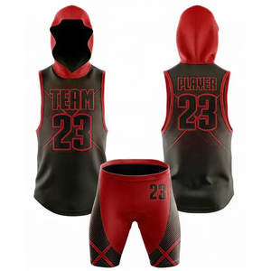 Meilleur design, haute qualité, maillot de football 7v7 grande taille à manches courtes, durable, logo et numéros d'équipe imprimés, compression - Product Image 1