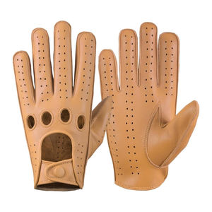 Gants de conduite en cuir véritable de haute qualité, en matériau durable, au Pakistan - Product Image 3