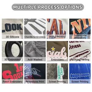 Conjuntos de Pantalones Cortos y Sudaderas con Cremallera 2026, Logotipo Personalizado, 100% Algodón, Diseño Extra Grande, Conjunto Doble Grueso para Hombre - Product Image 5