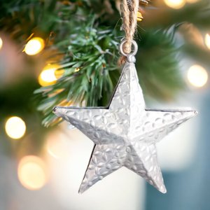 Top Quality Metal <b>Star</b> Ornaments Christmas Tree Decoration In Wholesale Price From India - Product Image 5