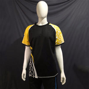 Camiseta de rugby para hombre hecha a medida OEM poliéster de alta calidad transpirable sublimación profesional uniforme de rugby diseño de logotipo personalizado - Product Image 4