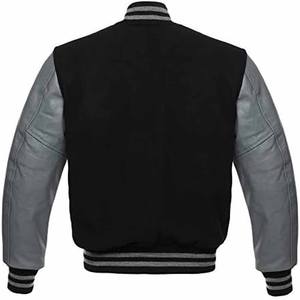 Chaqueta cortavientos personalizada de color granate para hombre, chaqueta universitaria de béisbol con cremallera completa, chaqueta Bomber subida por Dress Sports - Product Image 6