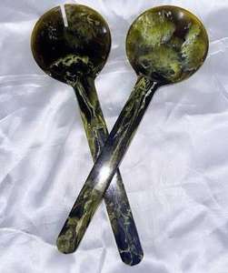 ชุดเซิฟเวอร์สลัดกระจกเคลือบเงาทำจากเรซินอาหารปลอดภัยสำหรับบ้านและโรงแรมโดย artizon Studio - Product Image 5