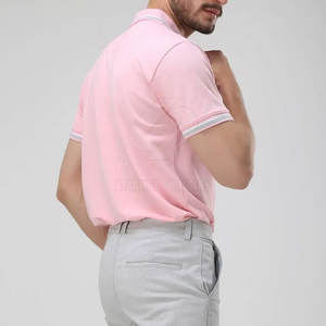 Polo elegante con bordado en el pecho para ocasiones formales, marca o uniforme de empresa, Polo bordado - Product Image 3