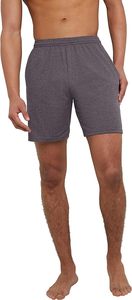 Mens Casual Cotton Jersey Shorts with Pockets Breathable Soft Lounge Shorts Elastic Waist Gym Shorts for Workout and Home - Product Image 4