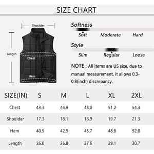 Chaqueta acolchada personalizada con aislamiento para hombre, acolchado ligero y suave, ajuste moderno y elegante, ideal para ropa de calle de invierno diaria - Product Image 6