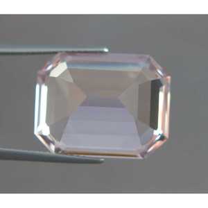 Morganita Natural de Color Rosa Melocotón, Corte Esmeralda Excelente, 20.80 CT, Sin Defectos, Proveniente de Afganistán - Product Image 3