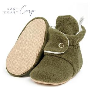 Cálido Orgánico Infantil Botines Tobillo Altura Fleece Bebé Botines - Product Image 2