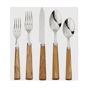 Vente en gros de couverts de restaurant pour événements en plein air, couverts réutilisables avec Long manche, ensemble de cuillères, fourchettes et couteaux de luxe modernes - Product Image 4