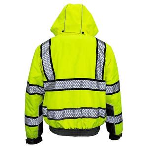 Chaquetas de trabajo de seguridad reflectantes al por mayor proveedor a granel chaquetas de trabajo duraderas protectoras impermeables de fábrica personalizadas OEM - Product Image 5