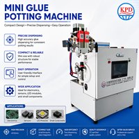 Máquina de Encolado de Dos Componentes AB de Escritorio, Mini, de Alta Precisión, Sistema de Dispensación para Electrónica, Venta Directa de Fábrica al Por Mayor