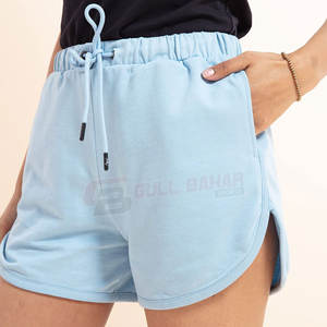 Pantalones cortos de mujer hechos en Pakistán Nuevo estilo Pantalones cortos de mujer hechos a medida Pantalones cortos de mujer de color sólido para la venta - Product Image 4