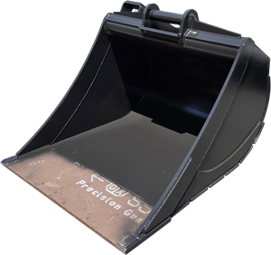 Cucharón de excavadora de nivelación fiable con fondo plano, diseñado para acabados suaves y preparación del terreno - Product Image 4