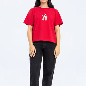 Camiseta deportiva para hombre, camiseta de peso pesado, camiseta de peso pesado, diseño personalizado, Camiseta de cuello redondo de algodón 100% en blanco - Product Image 2