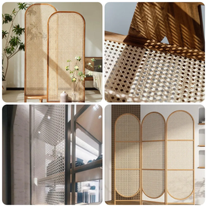 Malla de Ratán Natural Tejida a Mano para Fabricación de Muebles y Diseño de Interiores - Product Image 2