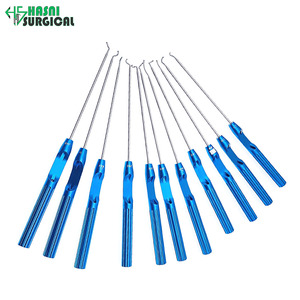Instrumento de Artroscopia Hasni Surgical FH-167, Gancho Lasso de Acero Inoxidable para Anclaje de Suturas, Implantes Intervencionistas, con Certificación CE - Product Image 4