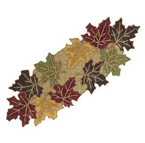 Trending Custom Flower Beaded Runner Home and Garden Tabletop Diseño antiguo y Decoración de mesa Personalizar colores - Product Image 1