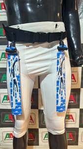 เข็มขัดฟุตบอลธงแบบปรับได้พร้อมแถบตีนตุ๊กแก ชุดเข็มขัดฟุตบอลธงพร้อมธง 2 อันต่อเข็มขัดเพื่อการเล่นที่ปลอดภัยแบบไม่สัมผัส - Product Image 5