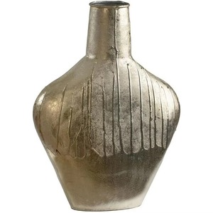Floreros de hierro niquelado de gama alta para decoración de comedor de lujo Precio bajo Calidad increíble - Product Image 1