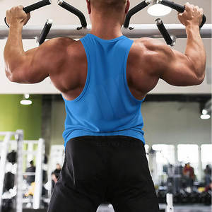 Camiseta sin Mangas Casual de Punto para Hombre, Personalizable, de Alta Calidad, Transpirable, Ecológica, Ligera, de Poliéster/Algodón, al Mejor Precio - Product Image 5