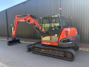 รถขุด Kubota KX080-4 ขนาด 8 ตัน 63 แรงม้า เครื่องยนต์ดีเซล ระบบไฮดรอลิก แบบตีนตะขาบ พร้อมห้องโดยสาร สำหรับขาย - Product Image 2