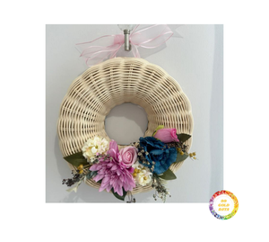 Decoraciones navideñas de ratán Adornos de material natural hechos a mano Campanas y cestas para decoración festiva del hogar - Product Image 6