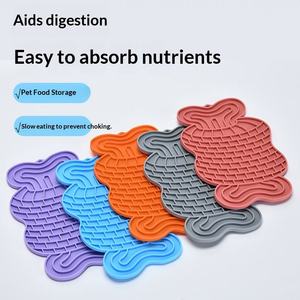 Nouveau tapis de léchage pour animaux de compagnie en silicone, anti-étouffement, alimentation lente, Fengrong, Noël, Pâques - Product Image 2