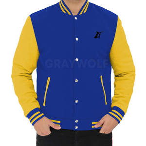 Meilleure vente Vêtements de mode Veste Letterman Nouveau style Veste Letterman coupe-vent pour hommes - Product Image 3