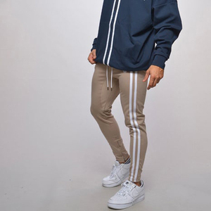 Custom Logo <b>Men</b> Gym Sweat Workout SIDE 2STRIPE Pants <b>Men</b> Sports Joggers Street Wear Business Trousers <b>Stretch</b> <b>Men's</b> Casual Pants - Product Image 3