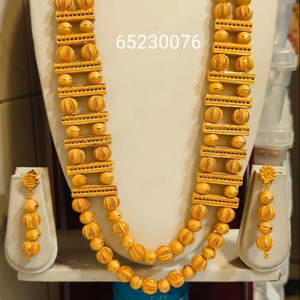 Collar y pendientes de cobre vintage de 18 quilates, conjunto de joyería de lujo chapado en oro de circón con patrón floral de 24 quilates, accesorio de moda de EE. UU. Y Francia - Product Image 2