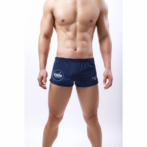 กางเกงวิ่งผู้ชายแบบรัดรูป เอวยางยืด ระดับกลาง ผ้าอ็อกซ์ฟอร์ด แห้งเร็ว ระบายอากาศดี เหมาะสำหรับออกกำลังกาย ฟิตเนส และเล่นกีฬา - Product Image 5