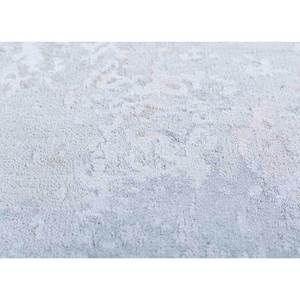 Tapis noué à la main en laine et soie de bambou Tattvam Lu-9031, abstrait, gris et noir, rectangulaire, pour la maison, le salon, le couloir - Cs-01 - Product Image 3