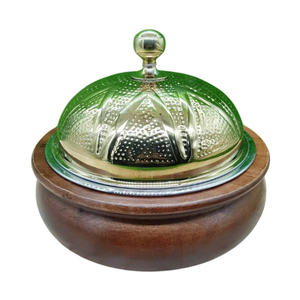 Nouveau design classique de luxe pour hôtel Casserole en métal avec couvercle en argent Prix de gros attractif - Product Image 5