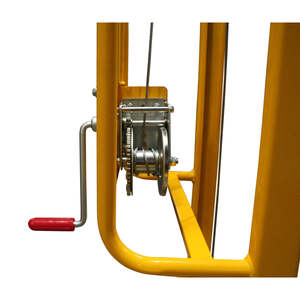 Treuil manuel de construction Jk/jm avec arrêt automatique et levage de 1600 mm, embrayage et plaque intégrés pour bateaux - Product Image 2