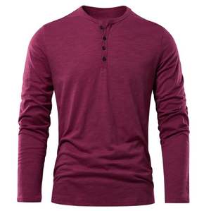 T-shirt en coton à manches longues, design tendance, impression personnalisée du logo du fabricant, streetwear, uni, 180 GSM, léger - Product Image 5