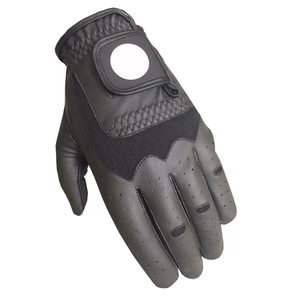 Gants de golf en cuir Cabretta de haute qualité Offre Spéciale vêtements de sport professionnels directement de l'usine au Pakistan en peau de mouton de couleur verte - Product Image 2