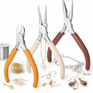 Precision 3 Pack Jewelry Making <b>Plier</b> <b>Set</b> for Stainless Steel Crafting and Jewelry Design - Product Image 2
