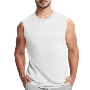 Gym Clothing Cotton Bodybuilding Stringer Tank Top Men Fitness Singlets Sports Sleeveless Shirt Solid <b>Muscle</b> <b>Vest</b> Undershirt - Product Image 4