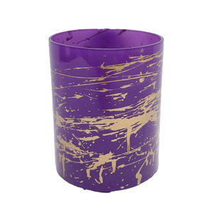 Bougeoir votif en métal de couleur verte pour la maison, le mariage et la fête de Noël. - Product Image 3